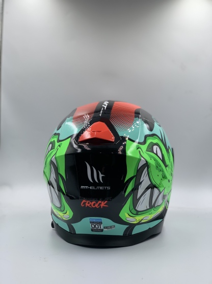 MT Helmet Thunder 3 SV Jet Crock D1 Gloss Black (ECE CERTIFIED)